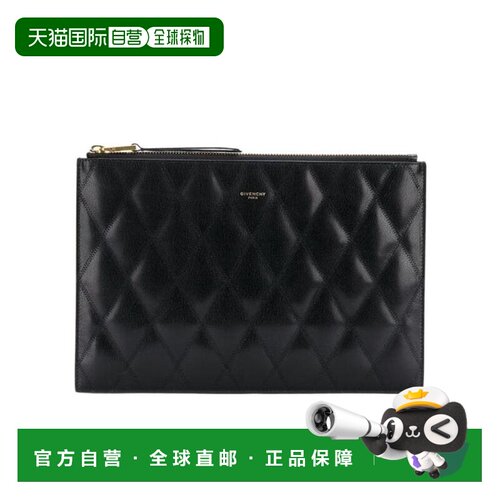 1h可退 香港直邮GIVENCHY 女士手拿包 BB602QB08Z001 AW2023 黑色
