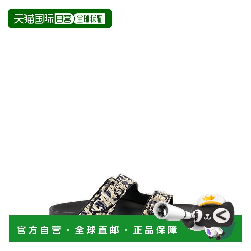 1h可退 香港直邮Dior Homme 迪奥 桀傲 男士 Aqua 雙扣涼鞋 3SA13