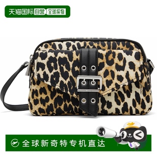 女士 相机 香港直邮GANNI Bucky 1h可退 Nylon 棕色 甘尼 Leopard