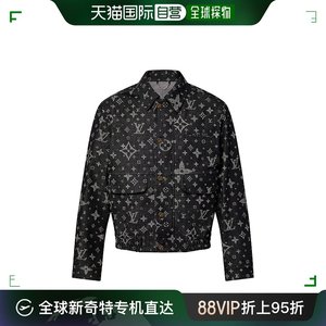 欧洲直邮LOUIS VUITTON(路易威登) 男士MONOGRAM 印花牛仔夹克