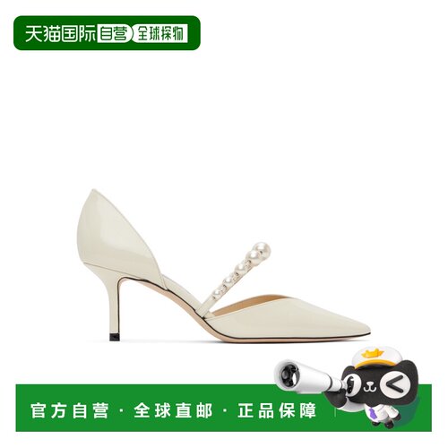 1h可退 香港直邮JIMMY CHOO 女士高跟鞋 AURELIE65LATTEWHITE SS2