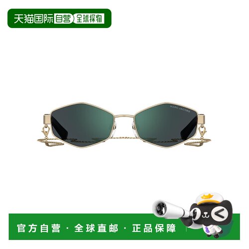 香港直邮MARC JACOBS 女士太阳镜 MARC496SJ5GIR SS2025 金色