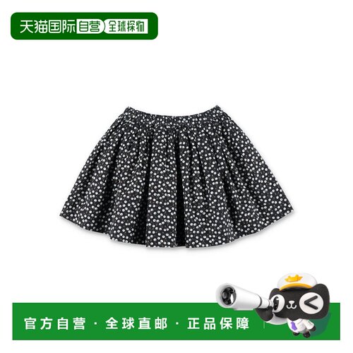 香港直邮Bonpoint 女童 Suzon girls’ 有机棉樱桃红印花半身裙童