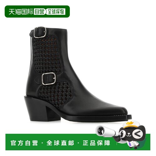 香港直邮CHLOÉ 女士高跟鞋 C23S807CC001 SS2025 黑支付后1h可退