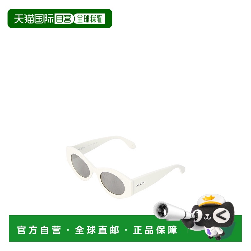 香港直邮Alaia 椭圆形太阳镜 AA0080S00352