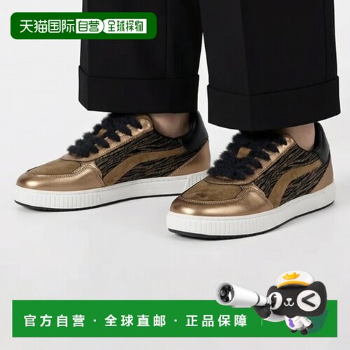 欧洲直邮Regard鞋子女低帮板鞋金色OLLE女鞋