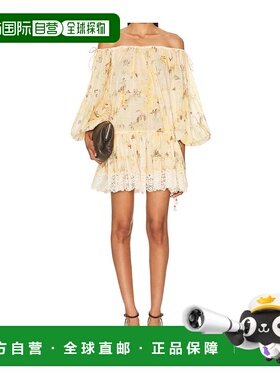 香港直邮Zimmermann 露肩连衣裙 3214DSS255