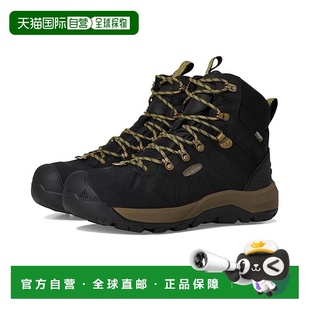 1h可退 香港直邮keen 男士 Revel 4 Mid Height Polar 保暖防水靴