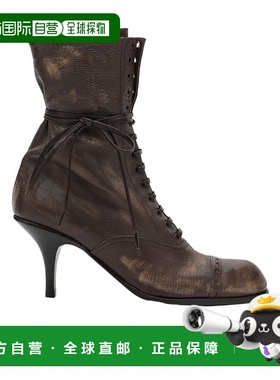 香港直邮Miu Miu 高跟短筒靴 5U323E2KJFA075缪缪短靴