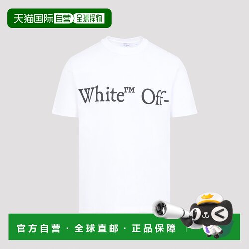 香港直邮OFF-WHITE 男士T恤 44MAA16MF26J00G100WHITE AW2026