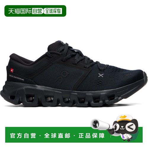 香港直邮On 男士 黑色 Cloud X 5 运动鞋 3MG30081043