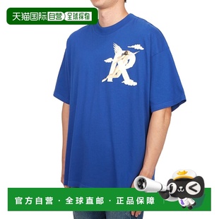 1h可退 香港直邮Represent 男士 T恤 M05229BLUE blue蓝色 舒适时