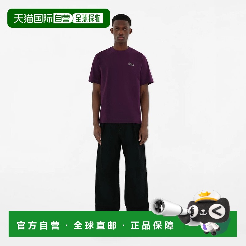 香港直邮Burberry 徽标短袖T恤 80957311博柏利正品时尚高级感