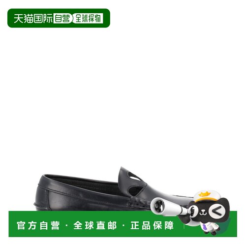 香港直邮Hereu 女士 剪口面休闲乐福鞋平底鞋 ANANWFS260011BLACK