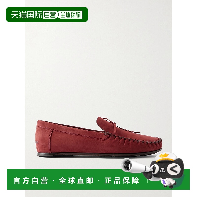 香港直邮MANOLO BLAHNIK 莫罗 伯拉尼克 男士 Gargano 流苏牛巴革