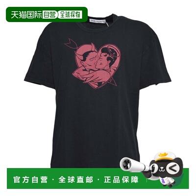 香港直邮Our Legacy 男士 and Polos T恤黑色T恤 M2266LLBLACK