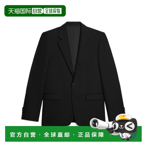 香港直邮CELINE 男士西服 RV19M650D38NO AW2026 黑色 长袖西装外