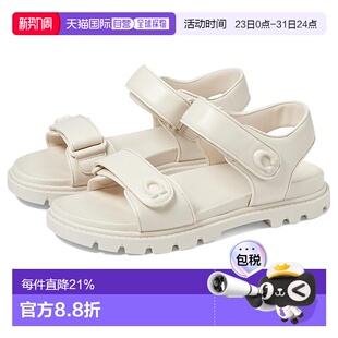 女士 蔻驰 Brynn 皮质凉鞋 1h可退 舒适时尚 香港直邮Coach