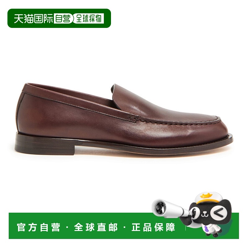 1h可退 香港直邮The Row 女士 Lars 乐福鞋 brown棕色 舒适时尚