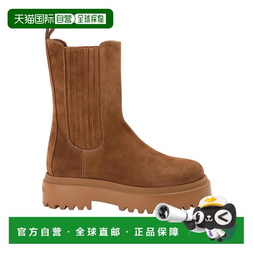 香港直邮LE SILLA 女士靴子 6498T020 CO 棕色 Suede boots