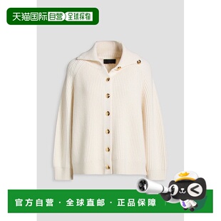 香港直邮NILI LOTAN 女士 Deryl 罗纹羊绒针织开衫 81362Y001IVOR