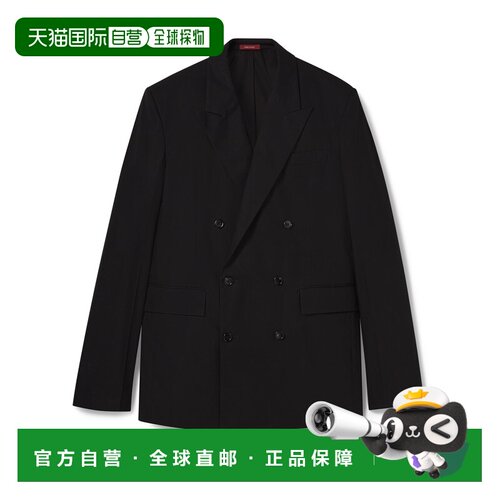 1h可退 香港直邮Gucci 古驰 男士 双排扣棉府绸夹克 820899Z7AL5