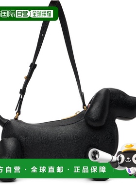 1h可退 香港直邮Thom Browne 汤姆 布朗 女士 黑色 Pebble Grain