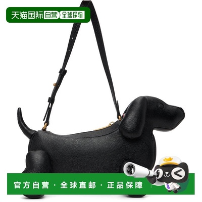 1h可退 香港直邮Thom Browne 汤姆 布朗 女士 黑色 Pebble Grain