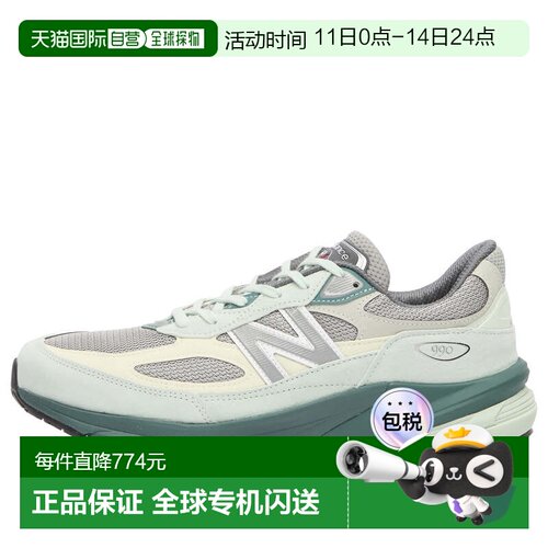 香港直邮New Balance  女士 990v6 运动鞋 U990GT6