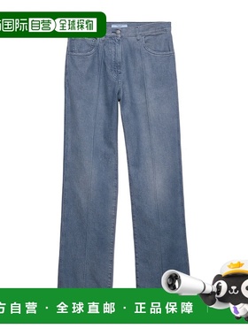 香港直邮Prada 多口袋牛仔裤 GFP54518NFSOOO普拉达直筒裤