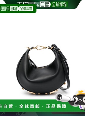 1h可退 香港直邮Fendi 芬迪 女士 Hobo迷你包 8BS081A5DY单肩包