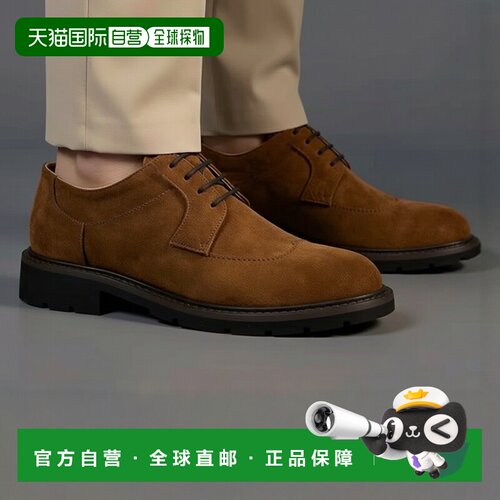 欧洲直邮Brett & Sons鞋子男商务休闲鞋德比鞋棕色HAMILTON