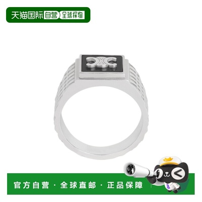 香港直邮CELINE 25SS TRIOMPHE PYTHON 戒指 Men