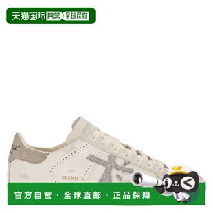 香港直邮premiata 女士 STEVEND 8127 皮质莱茵石训练鞋 STEVEND8