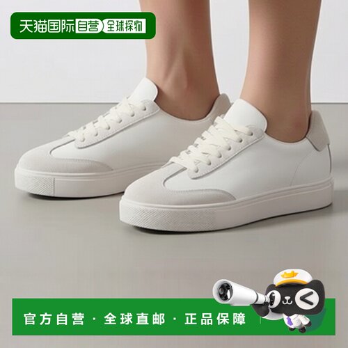 欧洲直邮Clae鞋子男低帮板鞋米色DEANE运动鞋男鞋