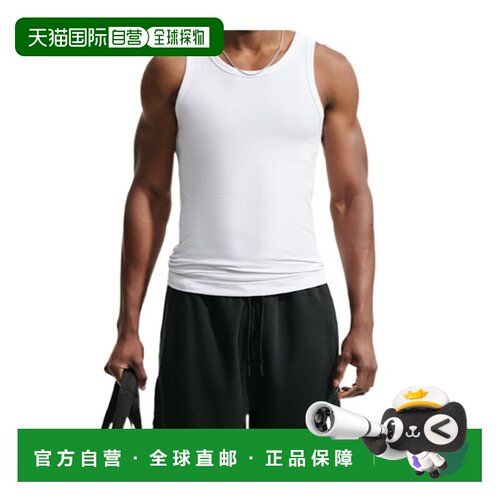 1h可退 香港直邮NIKE 男士背心 IR88090100 AW2026 白色 罗纹背心