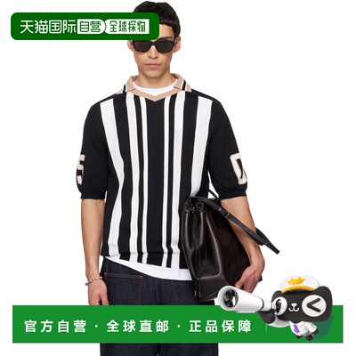 香港直邮Moschino 莫斯奇诺 男士 黑色 & 白色 Sport Inspired Po