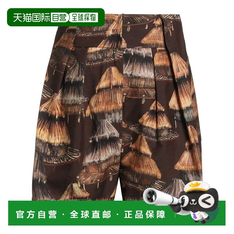 1h可退 香港直邮FARM RIO 女士 短裤 brown棕色 舒适时尚,女装/女士精品,休闲裤,淘宝优惠券,粉丝福利购,淘宝优惠卷