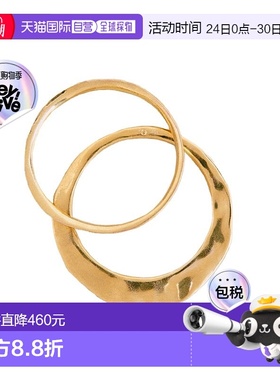 自营欧洲直邮Sezane 23新款 ARTHUR女士锌合金镀金手镯套装