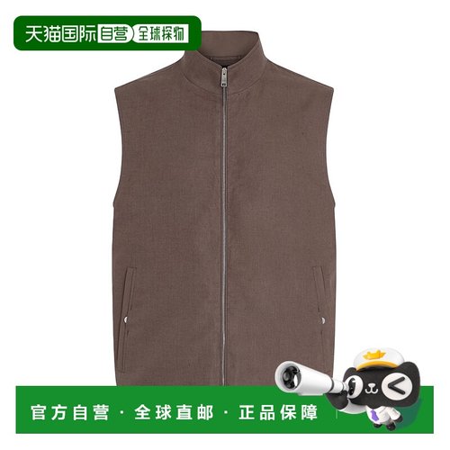 香港直邮Zegna OASI LINO 亚麻马甲 UFT58A9F137