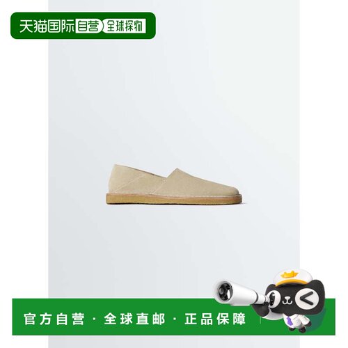 欧洲直邮LEMAIRE(勒梅尔) SQUARE SLIP-ON LOAFERS IN SUEDE LEAT