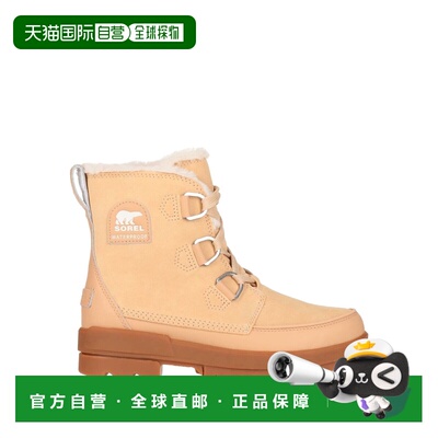 1h可退 香港直邮Sorel 冰熊 女士 脚踝靴 beige米色 舒适时尚