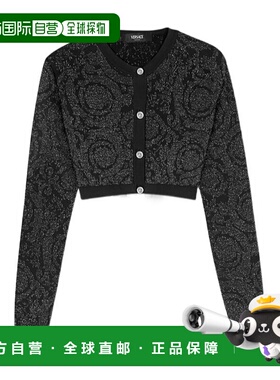 香港直邮Versace 长袖圆领针织衫 10110201A10004