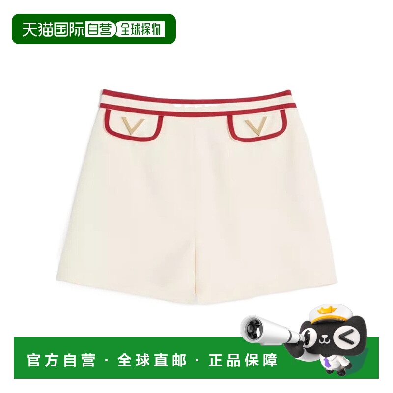 香港直邮Valentino 侧拉链短裤 BRF3301CF