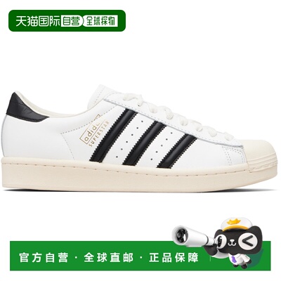 1h可退 香港直邮Adidas 男士 白色 Superstar Vintage 运动鞋 JQ3