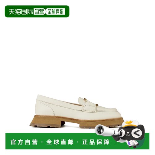 1h可退 香港直邮Moncler 盟可睐 女士 BELL 徽标乐福鞋 J109B4D00