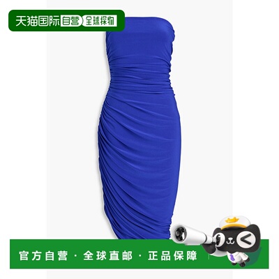 1h可退 香港直邮NORMA KAMALI 诺玛 卡玛丽 女士 Diana 无肩带褶