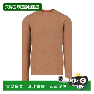 毛衣 长袖 D4W103 brown棕色 香港直邮Drumohr 舒适时尚 男士