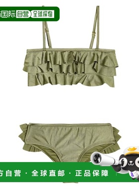 香港直邮ZIMMERMANN 女童 August 比基尼童装 green绿色 舒适时尚