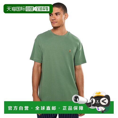 美国直邮Polo Ralph Lauren Polo 拉夫 劳伦 男士 合身柔软棉质圆